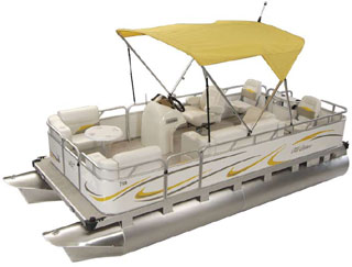  Pontoon Boats Ohio offer Small, Mini, and Compact Pontoons !